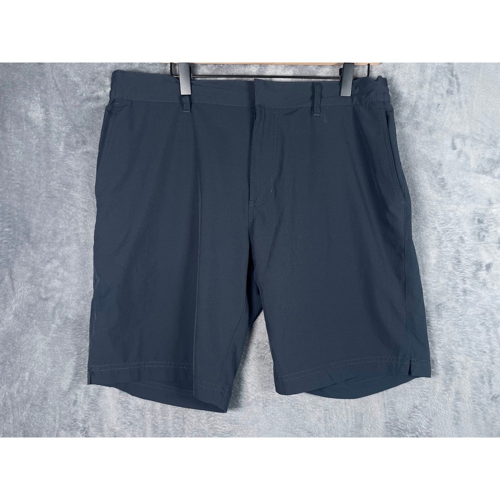 Fair Harbor Mens The One Short Charcoal Gray Performance Stretch Size 34
